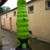 Inflatable dildo
